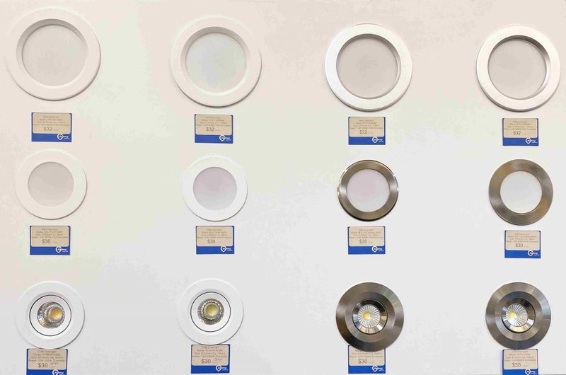 BIG SALE!!! LED 10W SMD Downlights, Chrome 6000K Carousel 8