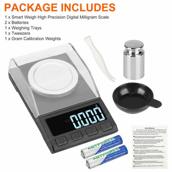 Digital Milligram Scale Carousel 9