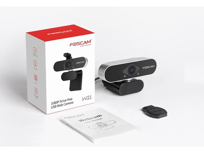 FOSCAM W21 WebCam HD 2.0MP USB Web Camera With Mic Carousel 7