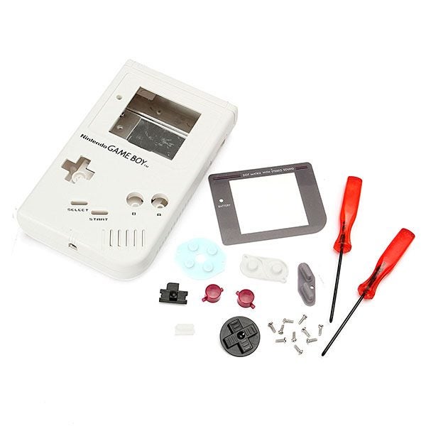 Full Housing Shell Case Replacement For Nintendo 1989 Game Boy Class Repair Carousel 1