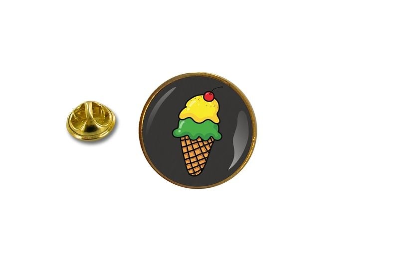 pins pin's badge metal lapel hat button ice cream Carousel 1