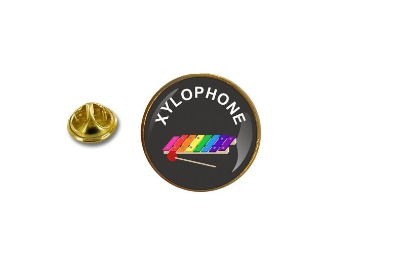 pins pin's badge metal lapel hat button xylophone Carousel 1
