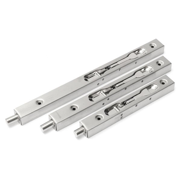 Slide Lock 304 Stainless Steel Flush Latch Bolt for Home Gate Door Security Guar Carousel 8