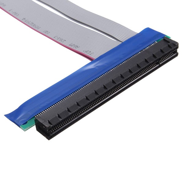 PCI-E Express Extension Cable Flex Ribbon 4X To 16X Extender Riser Card Carousel 6
