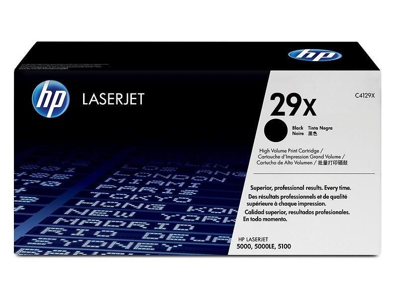 Genuine HP 29X Black High Yield Toner Cartridge Carousel 1