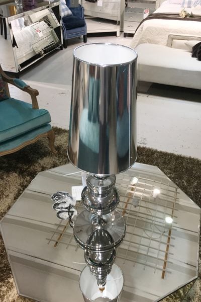 Josephine Lamp Large - SILVER **35% Off** Carousel 2