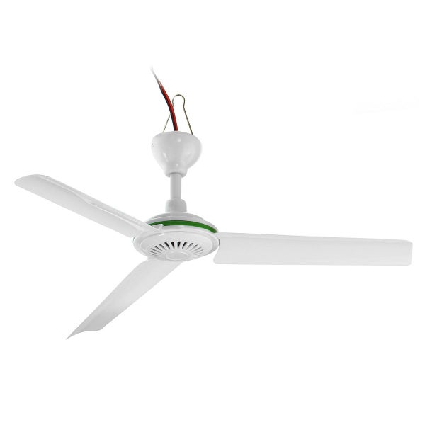 DC 24V Solar Power Ceiling Fan Portable Solar Fan with Switch 3 Blade Caravan Carousel 2