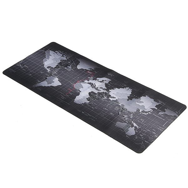 800x300x2mm Large Size World Map Mouse Pad For Laptop Cuter Carousel 1