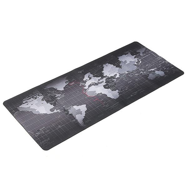 800x300x2mm Large Size World Map Mouse Pad For Laptop Cuter Carousel 2
