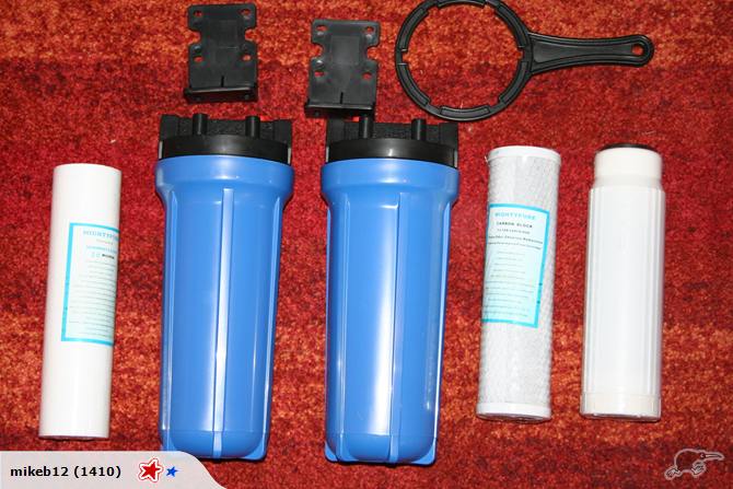 2XWATER FILTER HOUSING @ SEDIMENT CARTRIDGE Carousel 1