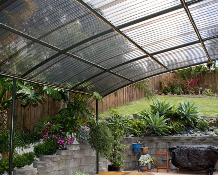 POLYCARBONATE ROOFING - 3.0M CLEAR, or GREY TINT64506124534657111