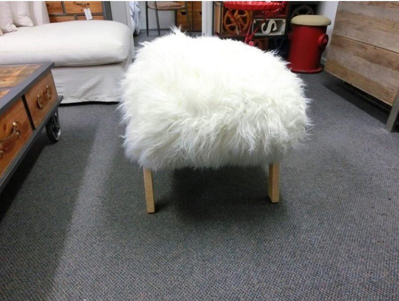 Fluffy Top Ottoman Carousel 2