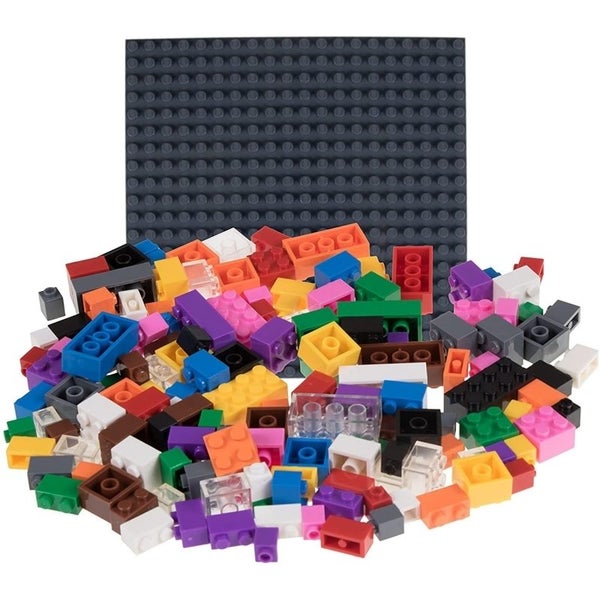 Strictly Briks - 12 Colours with 6 x 6 Baseplate - 216 pcs Carousel 2