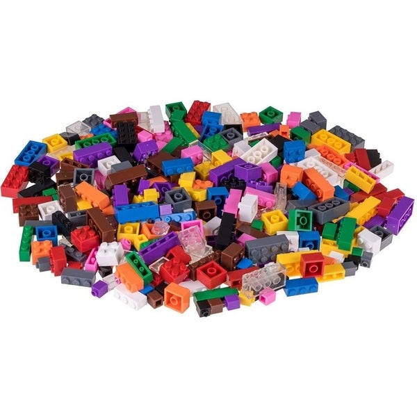 Strictly Briks - 12 Colours with 6 x 6 Baseplate - 216 pcs Carousel 5