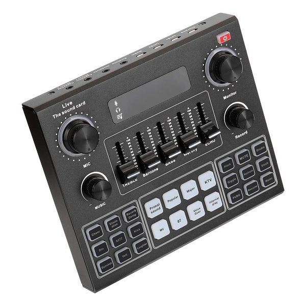 V9 Audio Sound Card 3.5mm Headset Live Studio Phone Computer Sound Adapter Carousel 13