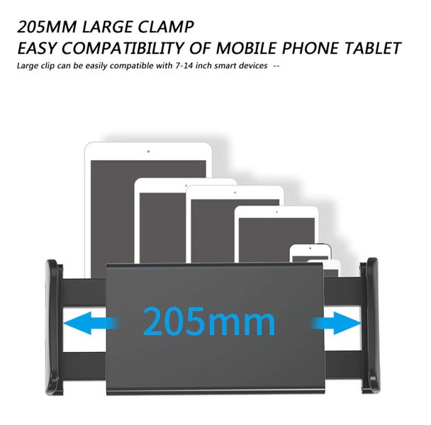360° Adjustable Car Headrest Mount for Smartphone, iPad & Tablet Carousel 7