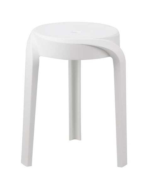 Whirl Stool - White - Set of 2 Carousel 2