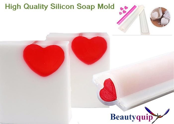 Soap Mold Long Heart Tube Mold 305mm long Carousel 2