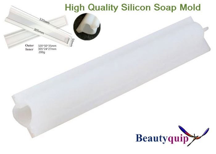 Soap Mold Long Heart Tube Mold 305mm long Carousel 4