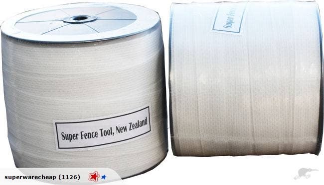 2pcs 200M Polytape(40mm) White --- Brand New Carousel 1
