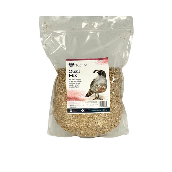 Topflite Quail Mix Food 2kg Carousel 1