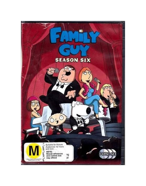 *** DVDs: FAMILY GUY - Season 6 ***629376368180511117