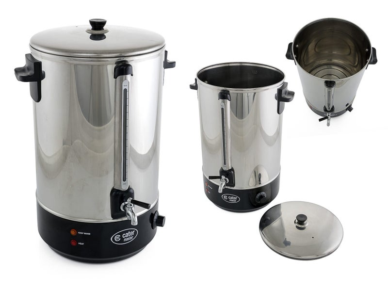 30L Hot Water Urn | 2kW Commercial Stainless Steel Kettle Boiler Urns Carousel 4