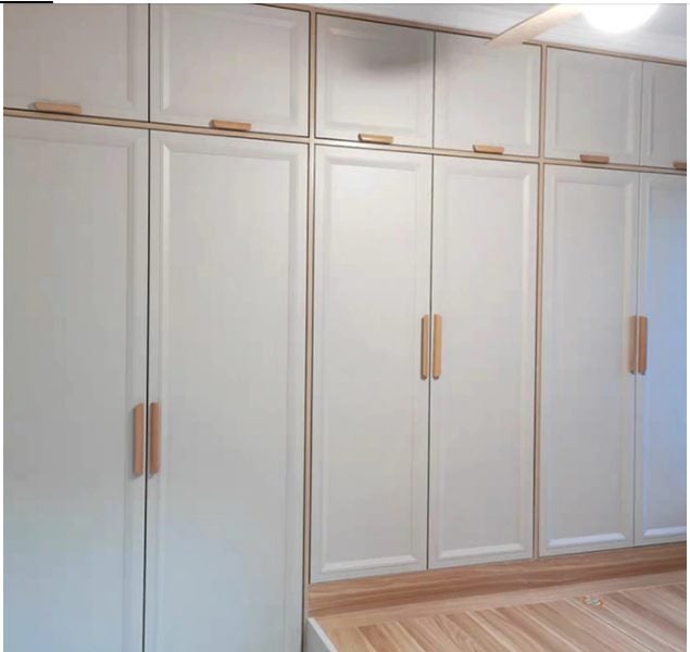 mid century wooden furniture handle 160mm screws dictance cc solid beech Carousel 5