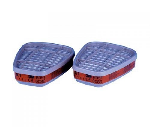 3M Filter 6051 Organic Vapour (A1) Carousel 1