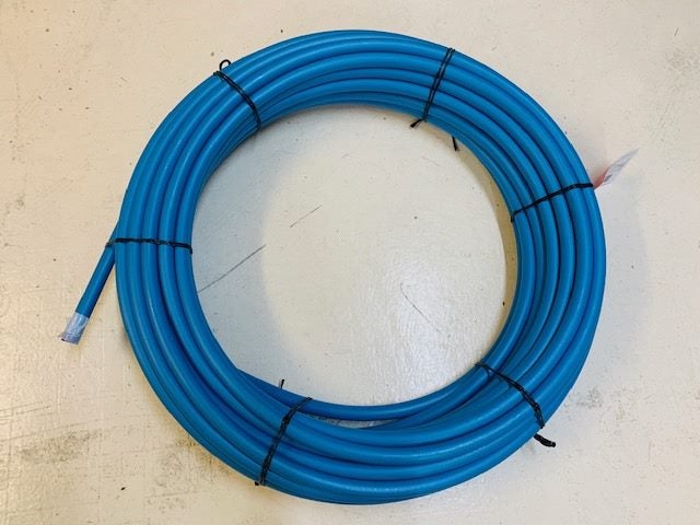 Made in NZ - Main blue pipe 25mm (MDPE) x 100M Carousel 1