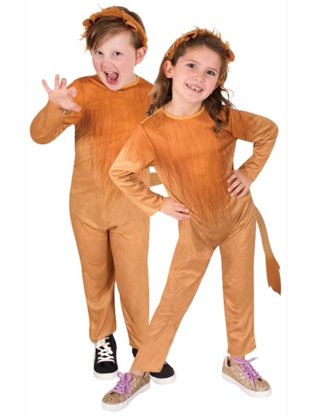 Lion King Of Jungle Wild Animal African Book Week Girls Boys Costume Carousel 1