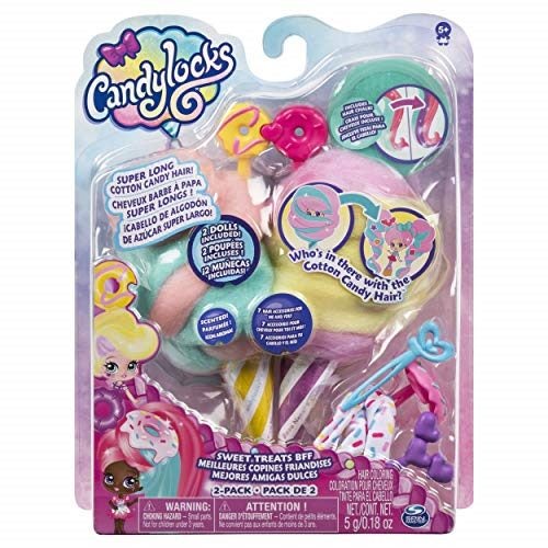 Candylocks 6054719 ndylocks Sweet Treats BFF Dolls Donna Nut, Multicoloured Carousel 2
