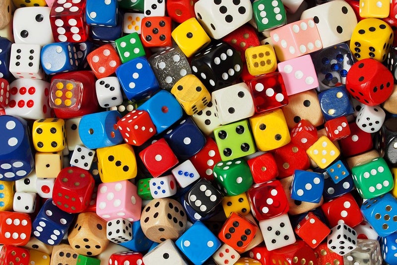 Standard dice Random Colour Carousel 1