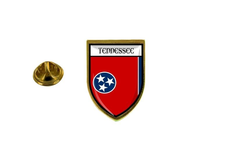 pins pin's flag national badge backpack hat shield world usa tennessee Carousel 1