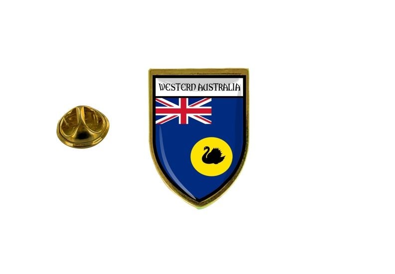 pins pin's flag national badge backpack shield world australia western Carousel 1