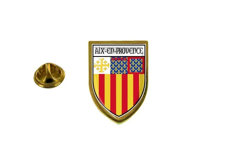 pins pin's flag national badge hat shield france flag aix en provence Carousel 1