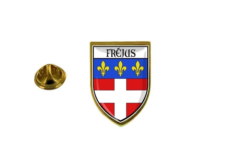 pins pin's flag national badge backpack hat shield france flag frejus Carousel 1