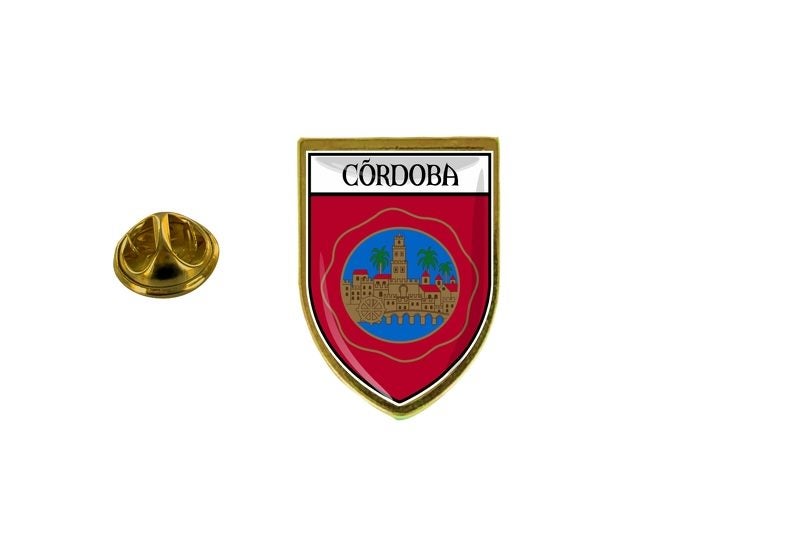 pins pin's flag national badge backpack hat shield spain cordoba Carousel 1