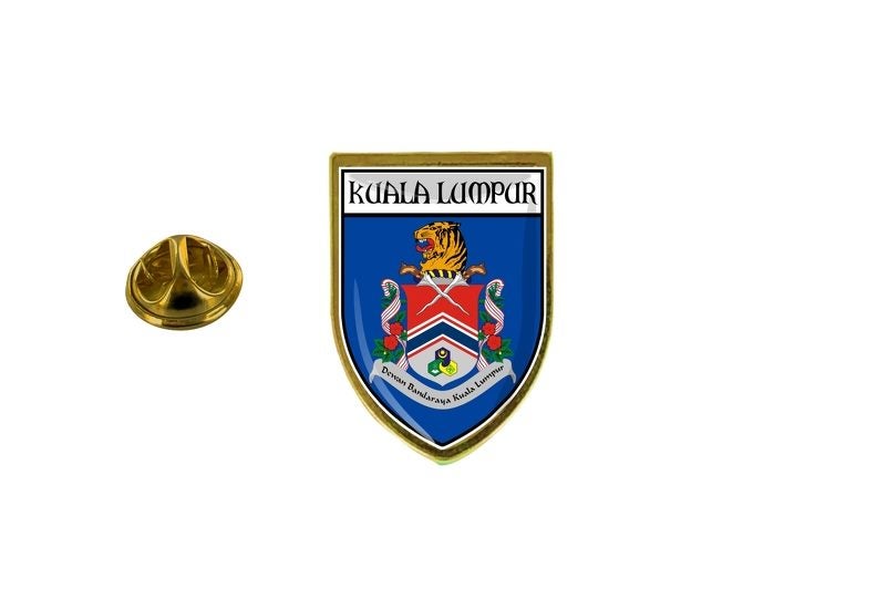 pins pin's flag national badge backpack hat shield kuala lumpur malaysia Carousel 1