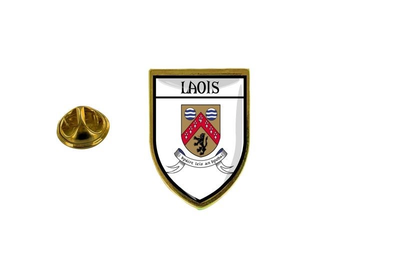 pins pin's flag national badge backpack hat shield laois Carousel 1