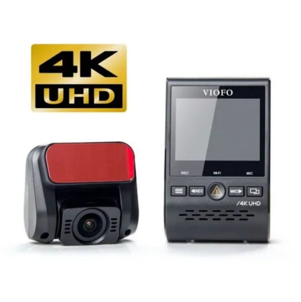 Viofo DashCam Dash Cam A129 PRO DUO 4K FRONT + HD 1080P Rear Dual Wifi GPS Carousel 1
