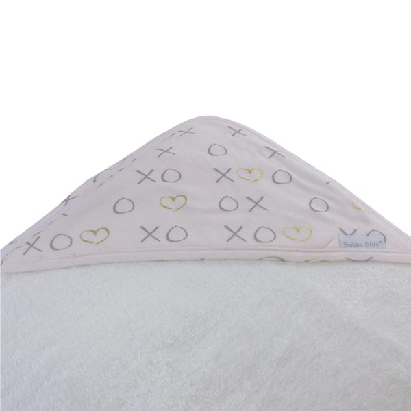 Bubba Blue Hooded Towel - Pink Bloom Carousel 3