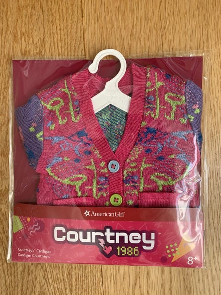 American Girl 18" Doll "COURTNEY'S CARDIGAN" ~ from Courtney Moore's collection Carousel 5