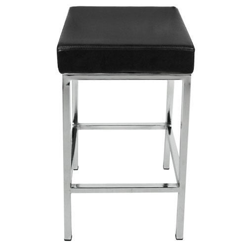 New PU Leather Bar Stool Kitchen Chair Black White Free Postage NZ Wide Carousel 3