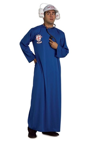 MOBILE LIFE SUPPORT DRINK DISPENSER FANCY DRESS HALLOWEEN NOVELTY COSTUME Carousel 1