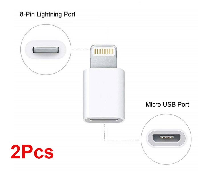 Micro USB to Lightning Converter ___________ 2PCS Carousel 1