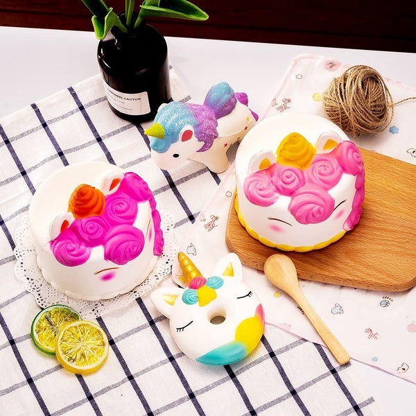 Jumbo Slow Rising Squishy Squeeze Toys for Kids Children Carousel 7