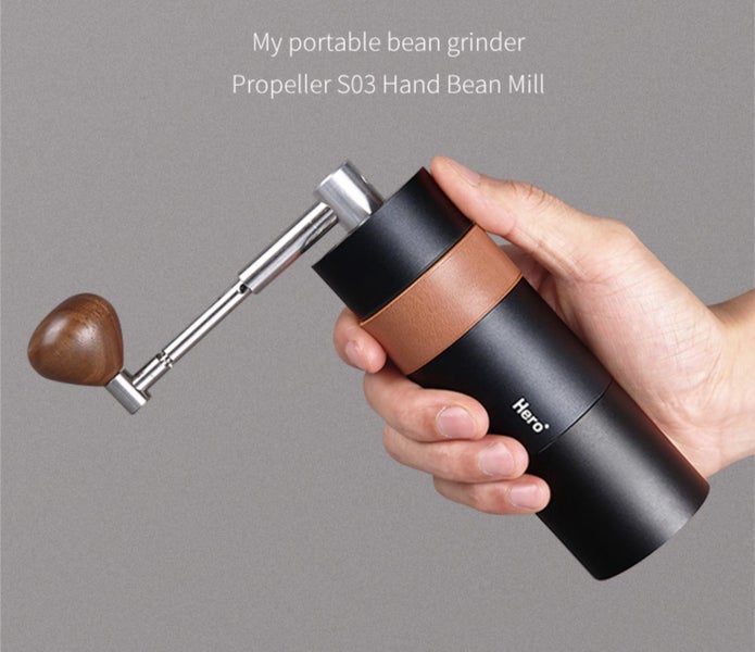 Hero S03 Propeller Hand Grinder - Black Carousel 1