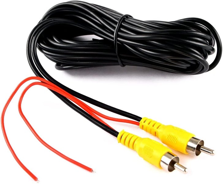 20M Camera RCA Video Cable/CAR Reverse Rear View Parking Camera Video Cable Carousel 1