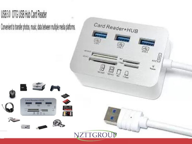 USB HUB Card Reader Carousel 1